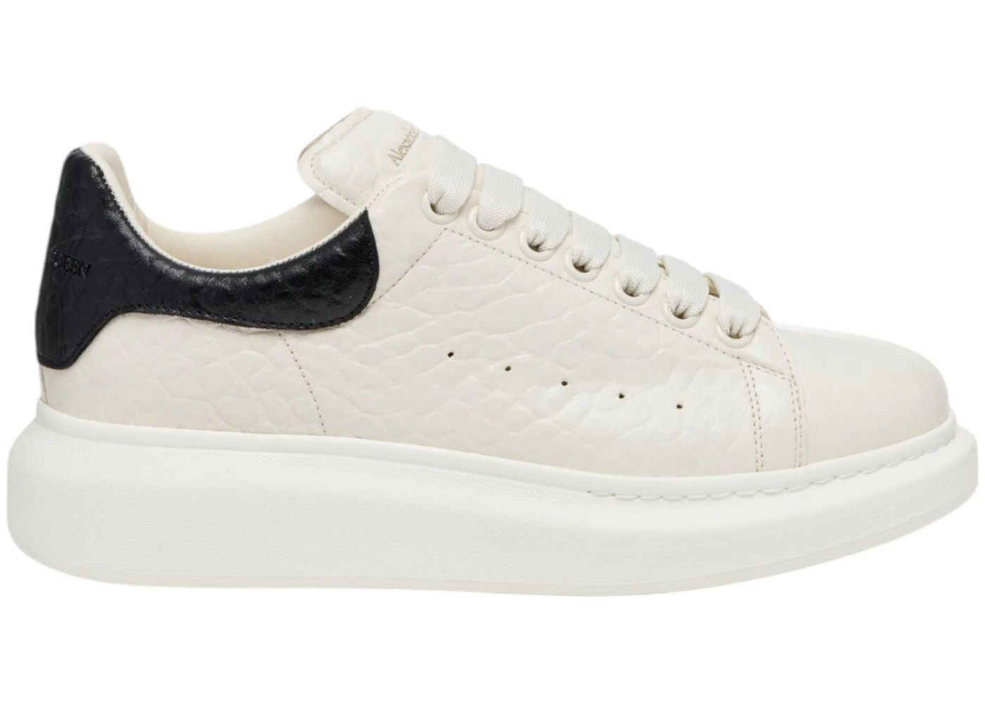 Alexander McQueen Oversized Off White Black - Preowned