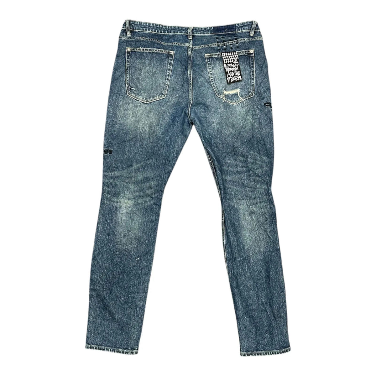 Ksubi Van Wrinkle Gasoline Lies (Blue) - Preowned