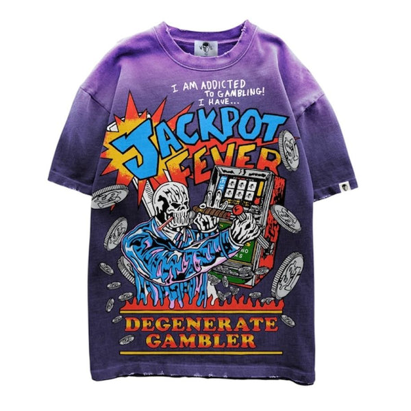 Warren Lotas Jackpot Fever Tee (Faded Purple)