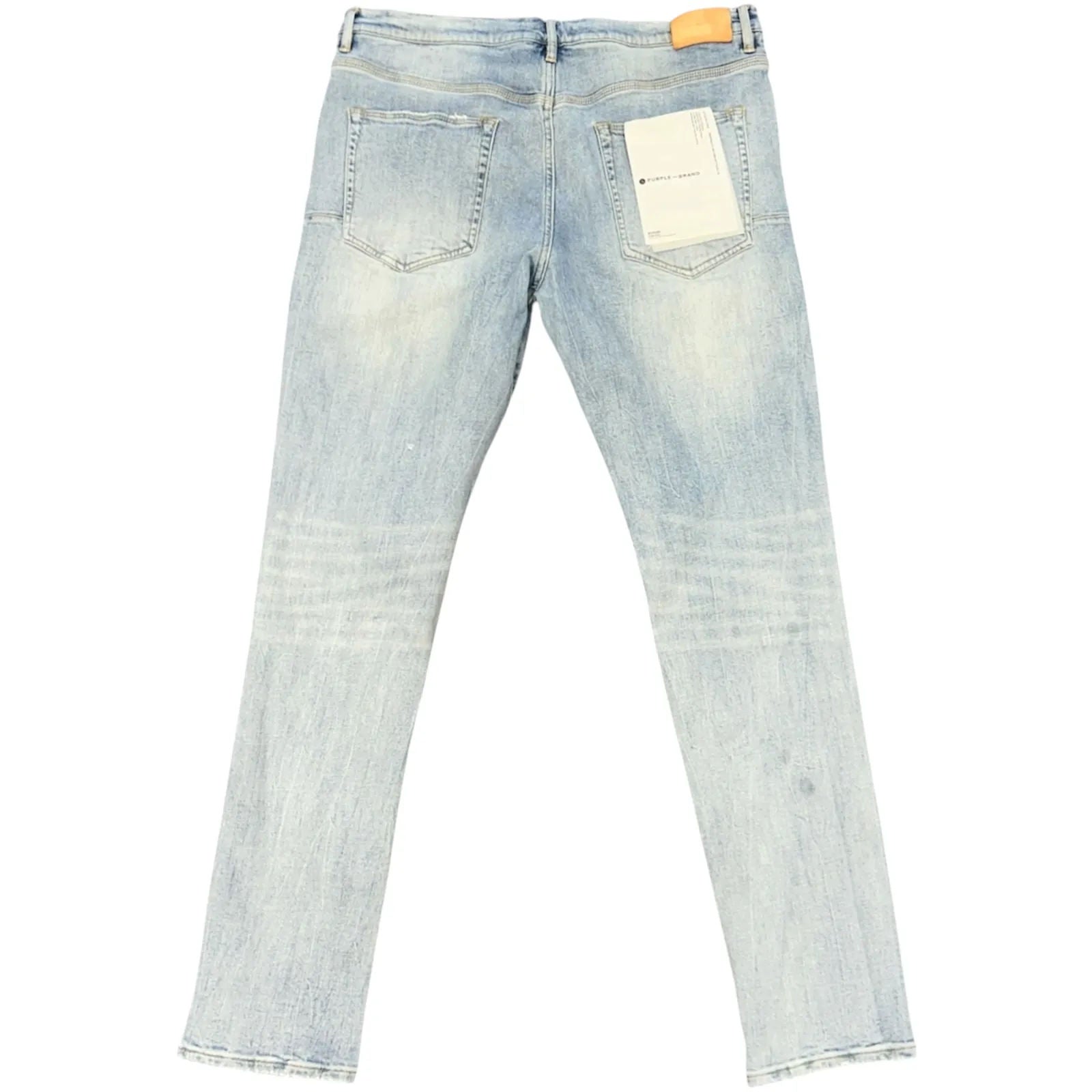 Purple Brand P.002 Knee Blowout Jeans (Light Wash) - Preowned