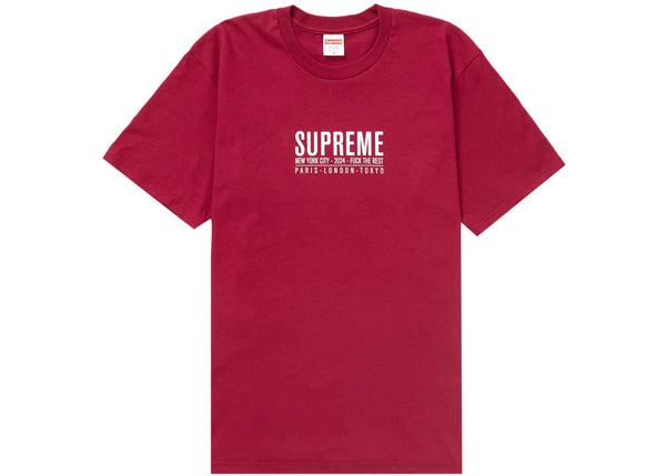 Supreme Paris Tee (Cardinal)