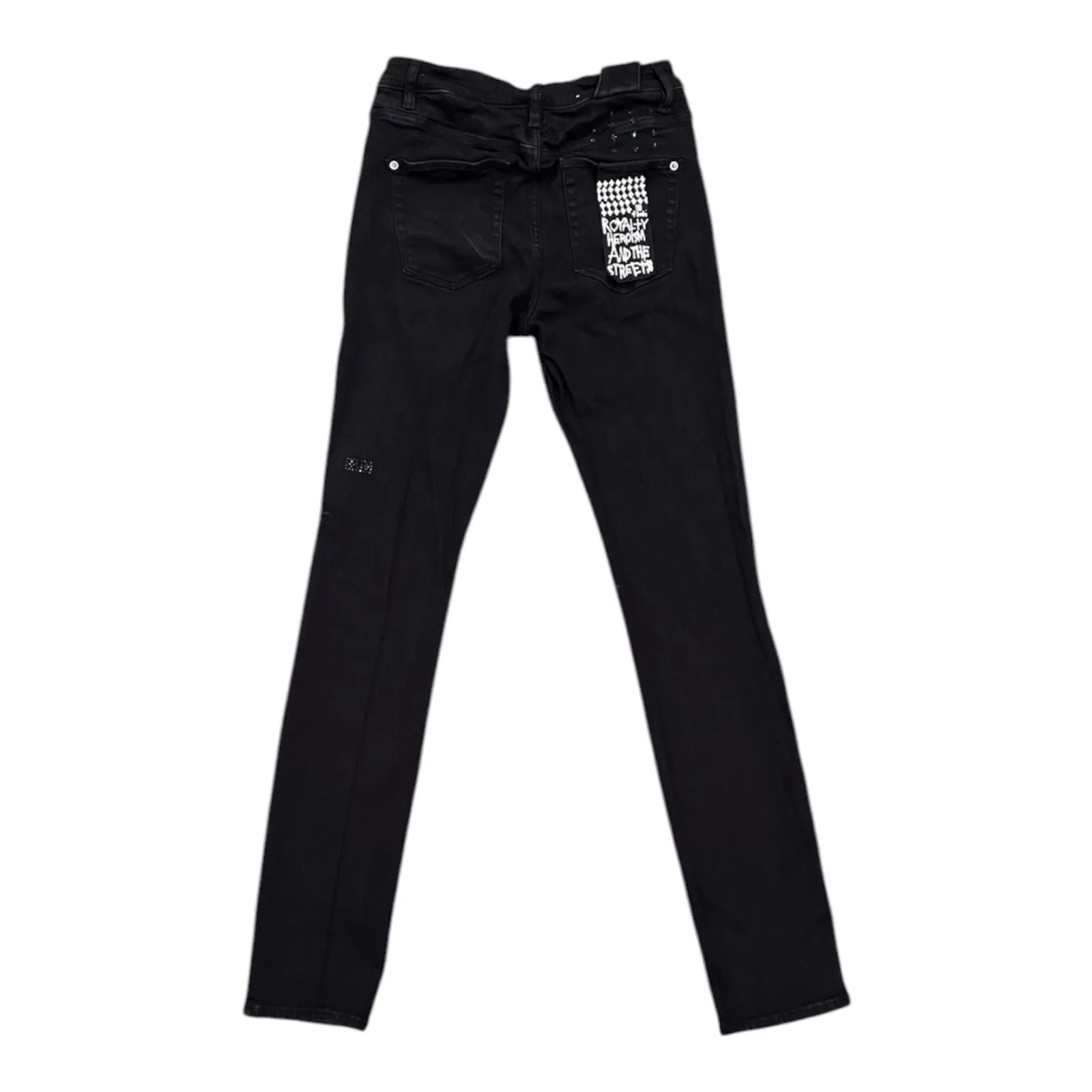 Ksubi Chitch Krystal Denim (Black) - Preowned