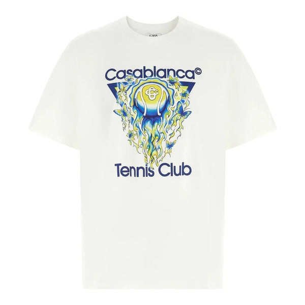 Casablanca Tennis Club Icon Tee White - Preowned
