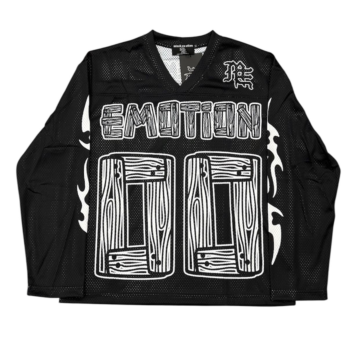 Mixed Emotion Lightning Top (Black) - Preowned