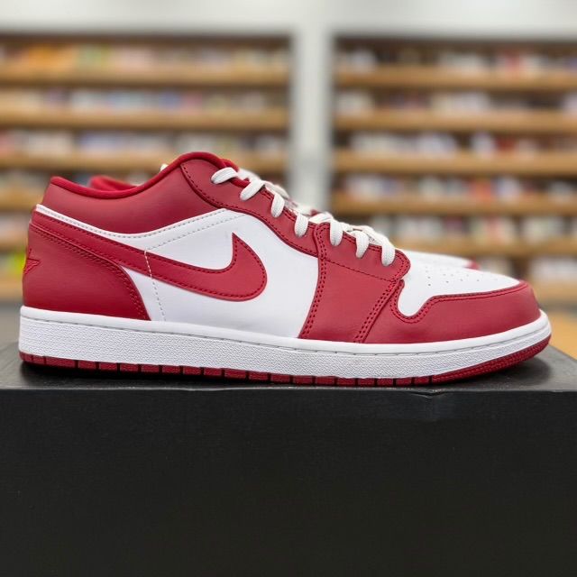 Jordan 1 Low Gym Red White - Preowned