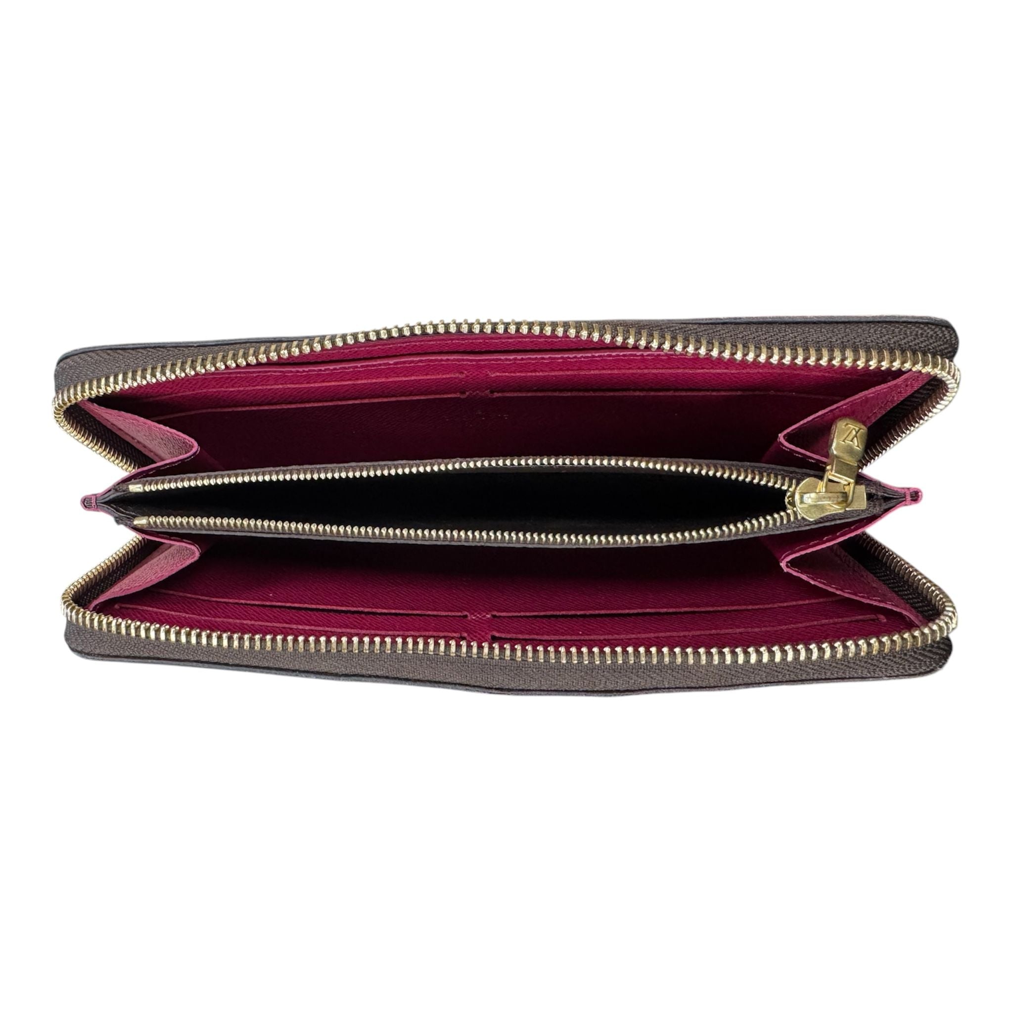 Louis Vuitton Clemence Wallet Monogram Fuchsia - Preowned