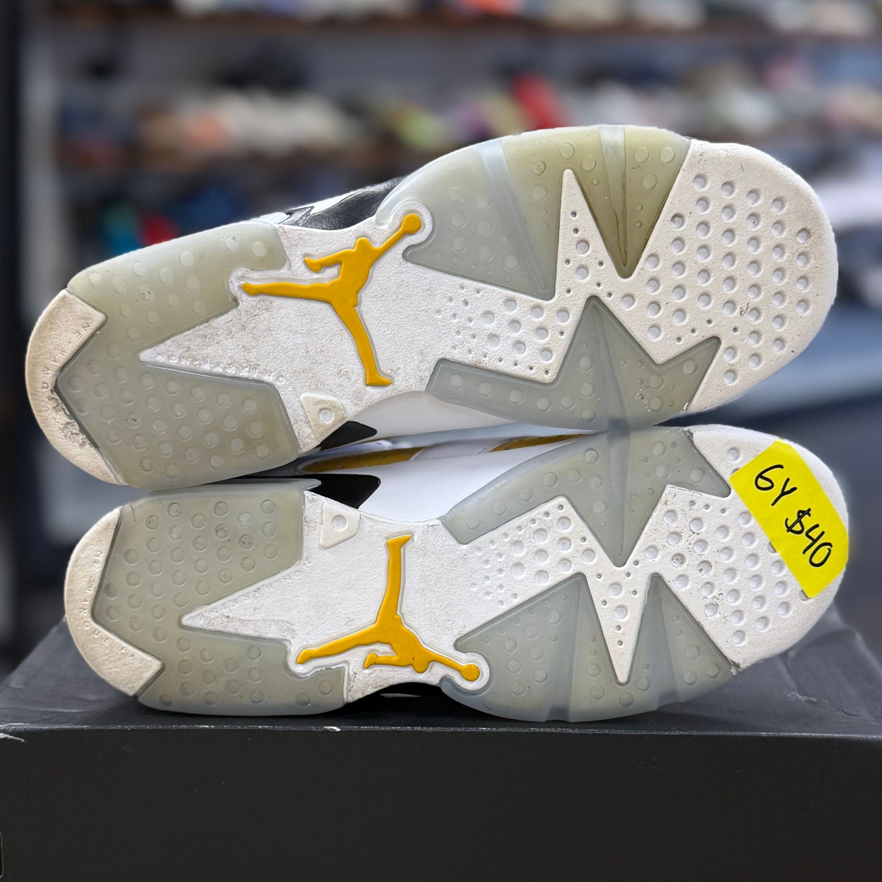 Jordan 6 Retro Yellow Ochre (GS) - Preowned