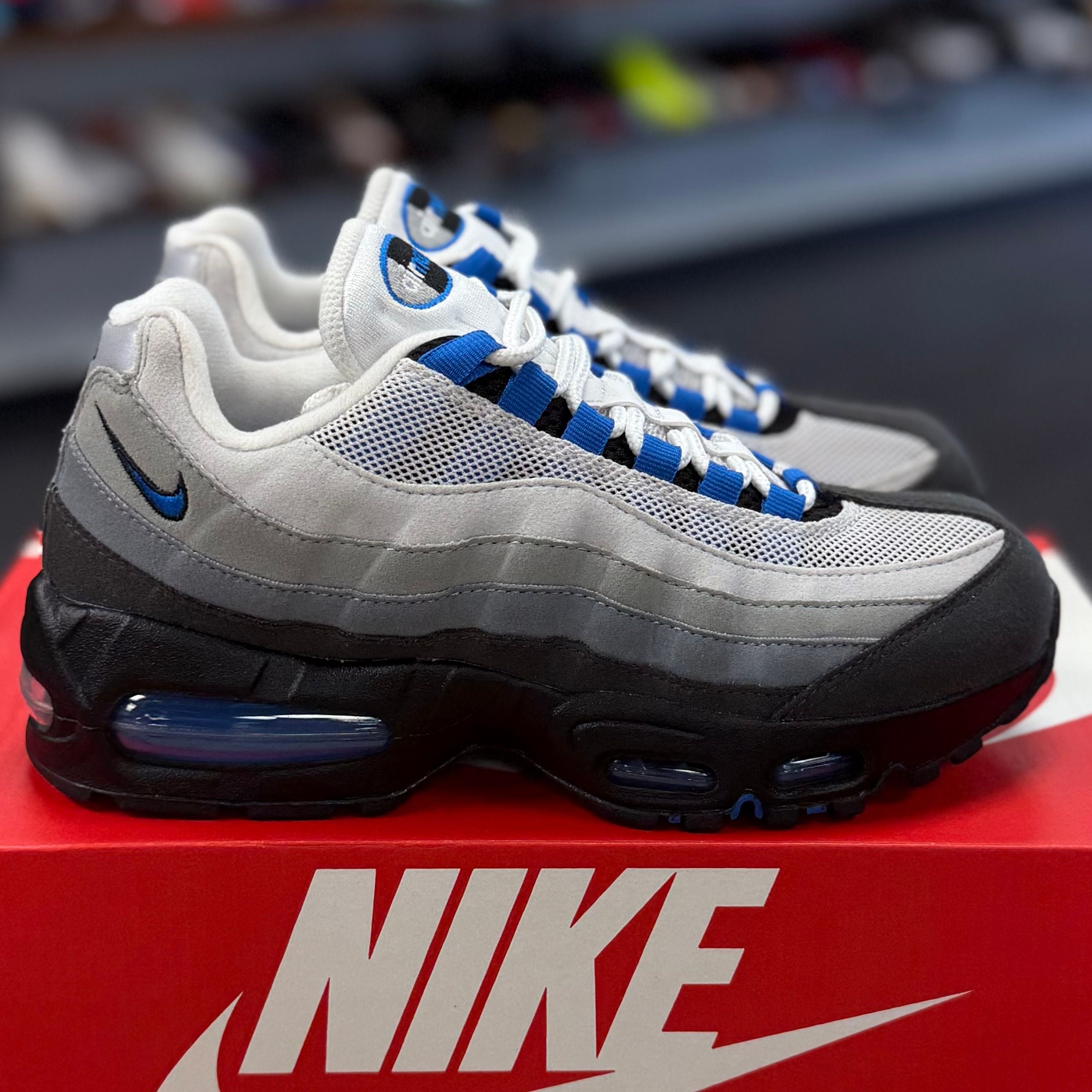 Nike Air Max 95 OG Big Bubble Blue Spark - Preowned