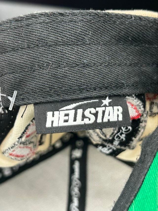 Hellstar Records Hat Snapback Red/White - Preowned