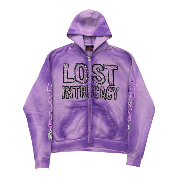 Lost Intricacy Half Man Half Amazing Hoodie (Purple)