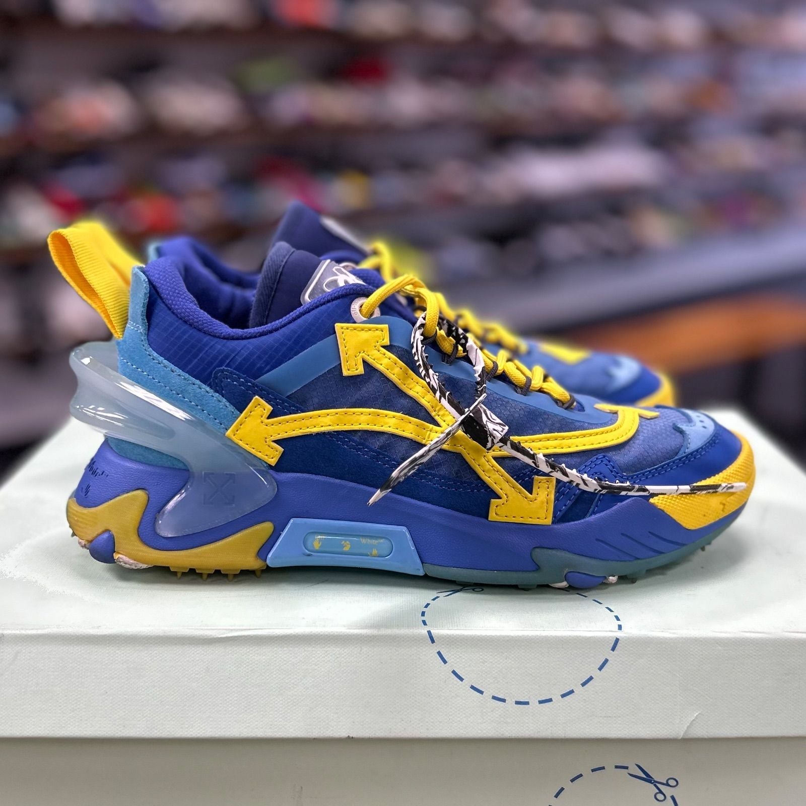 Off-White Odsy-2000 Blue Yellow - Preowned