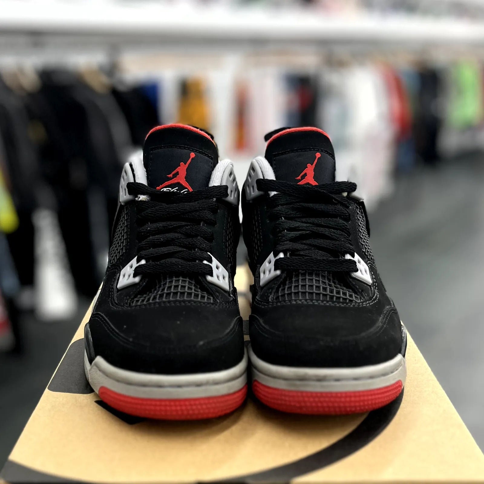 Jordan 4 Retro Bred (2019) (GS) - Preowned