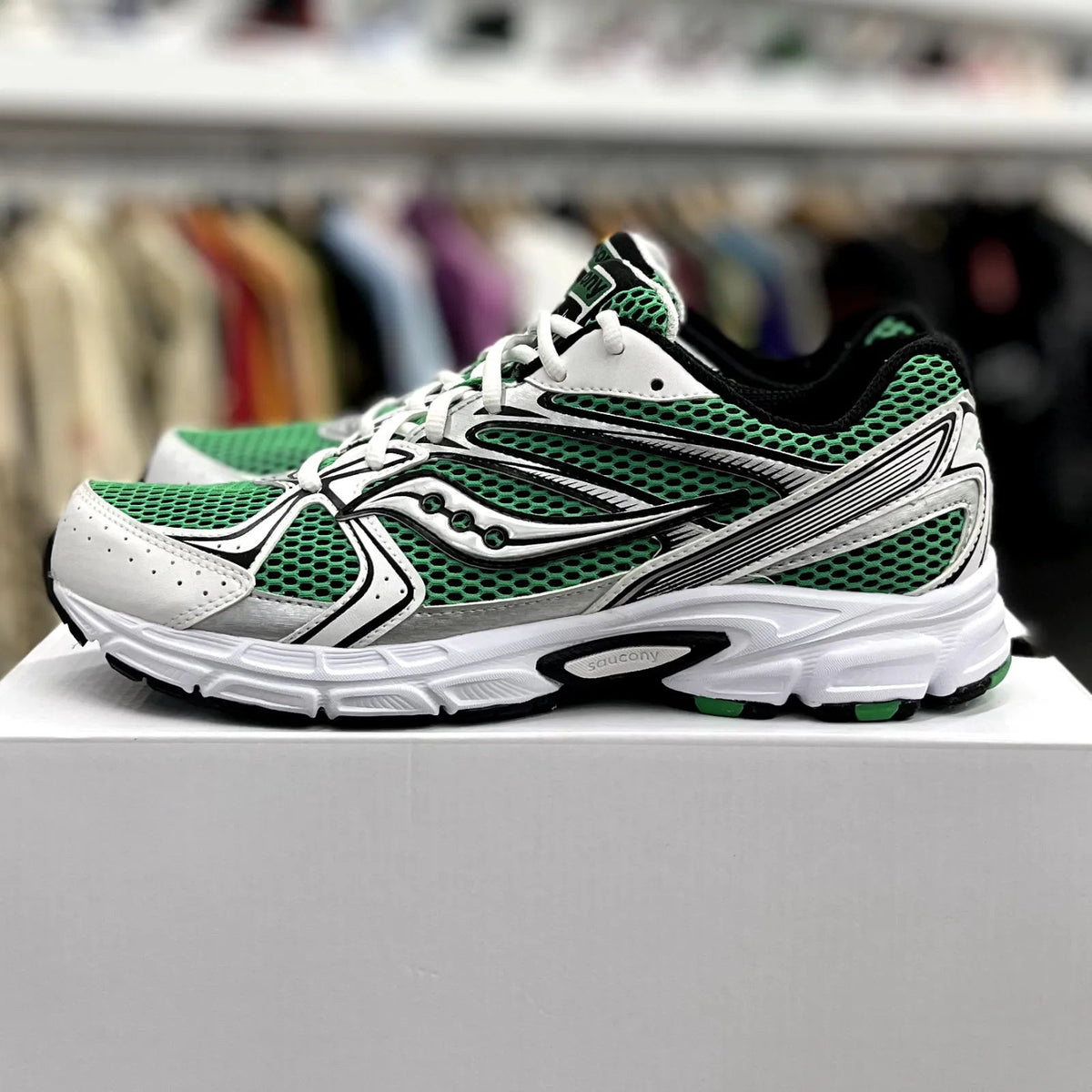 Saucony Ride Millennium White Fern