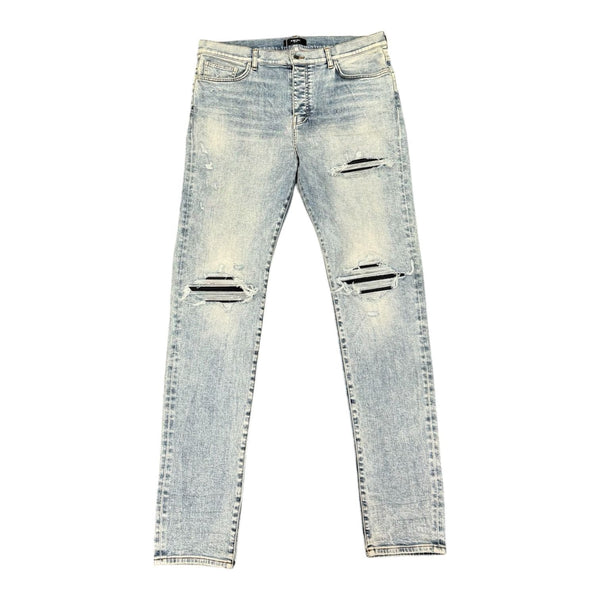 Amiri MX1 Black Distressed Jean (Washed Indigo)