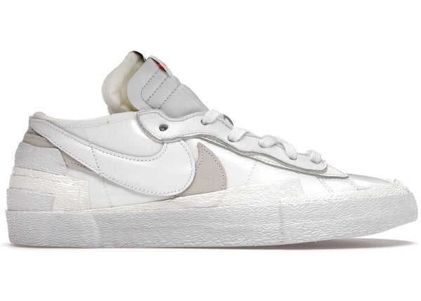 Nike Blazer Low sacai White Patent Leather - Preowned