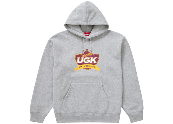 Supreme UGK Hooded Sweatshirt Heather Grey