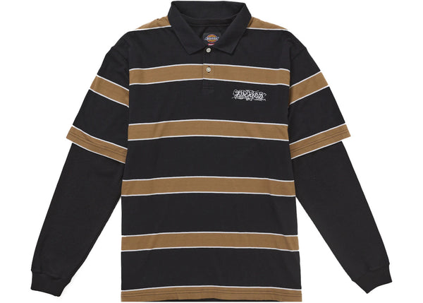 Supreme Dickies Thermal Polo Black