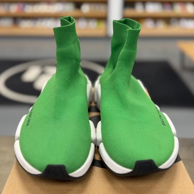 Balenciaga Speed 2.0 Sneaker Green - Preowned