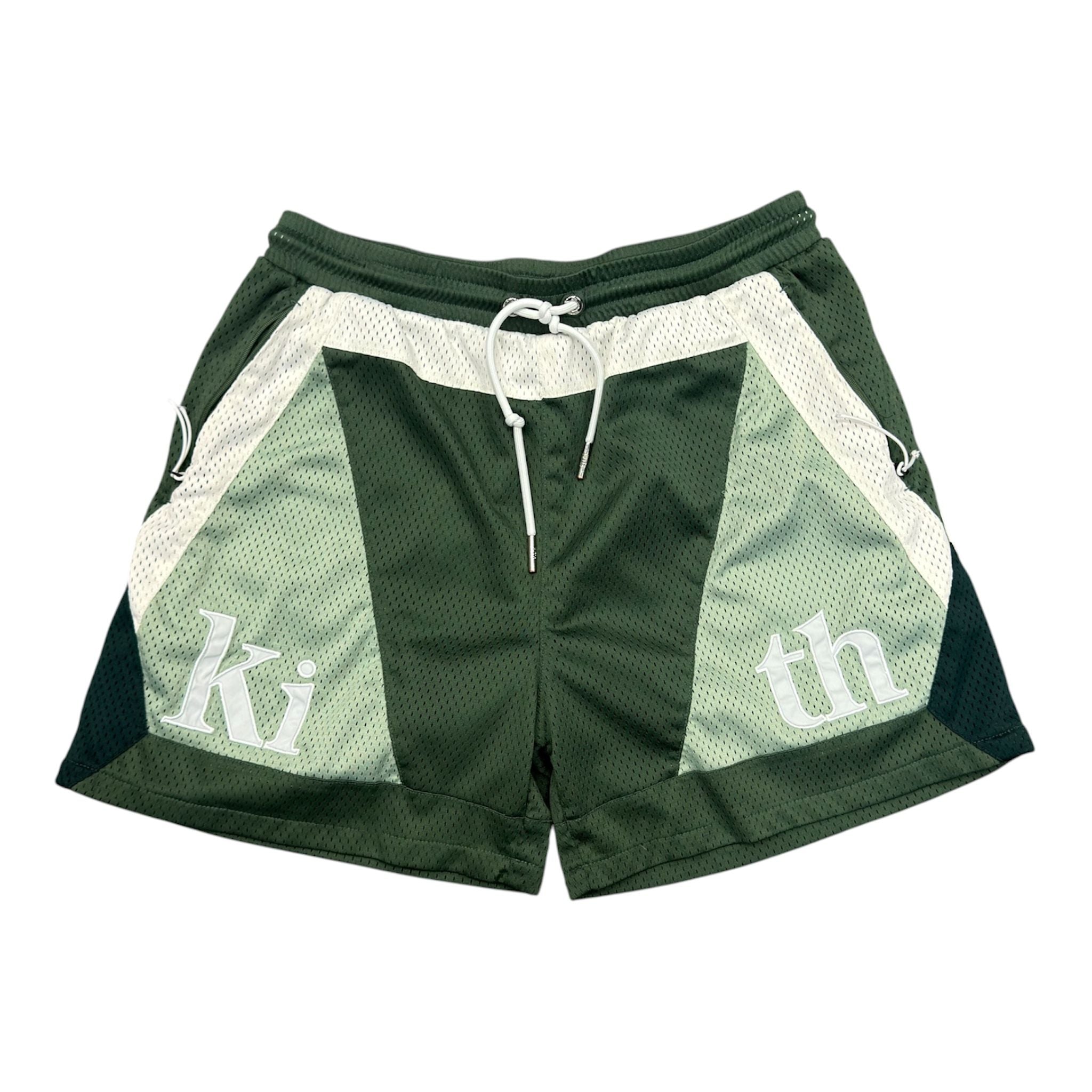 Kith Mesh Turbo Short (Forest Green) - Preowned