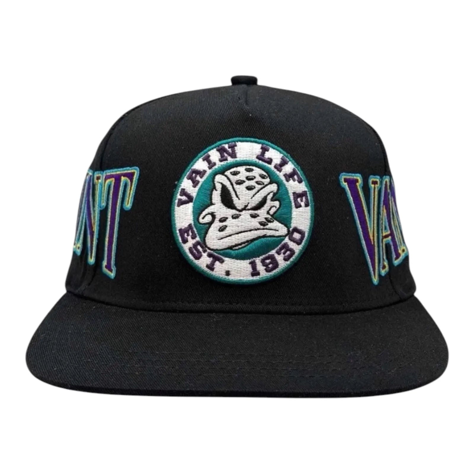 Saint Vanity Vain Life Ducks Snapback (Black)