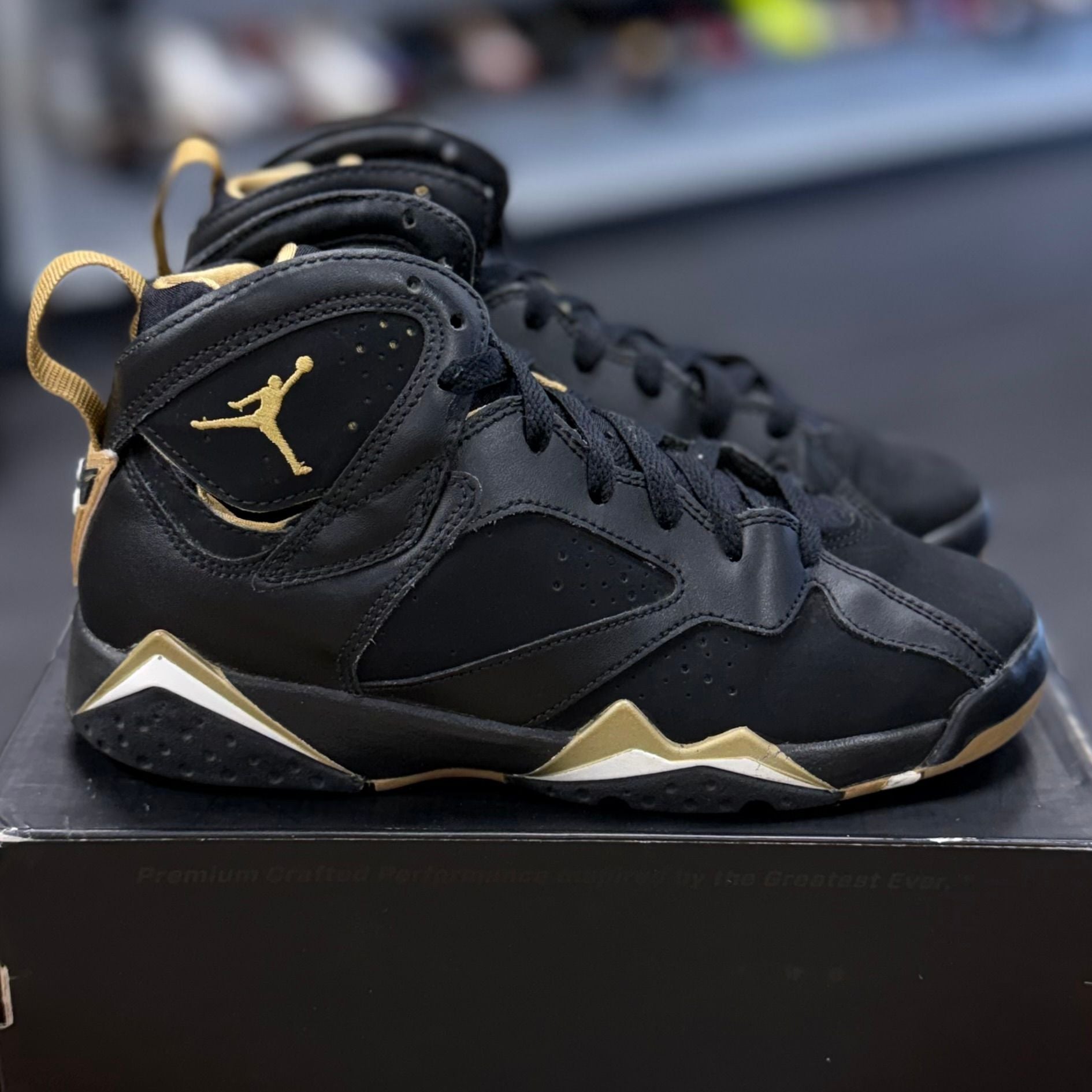 Jordan 7 Retro Golden Moments Pack (7) (GS) - Preowned