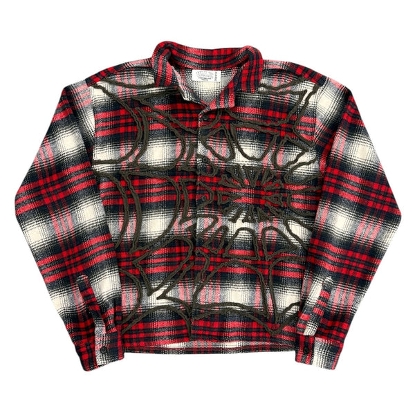 Vale Forever Web Flannel (Red) - Preowned