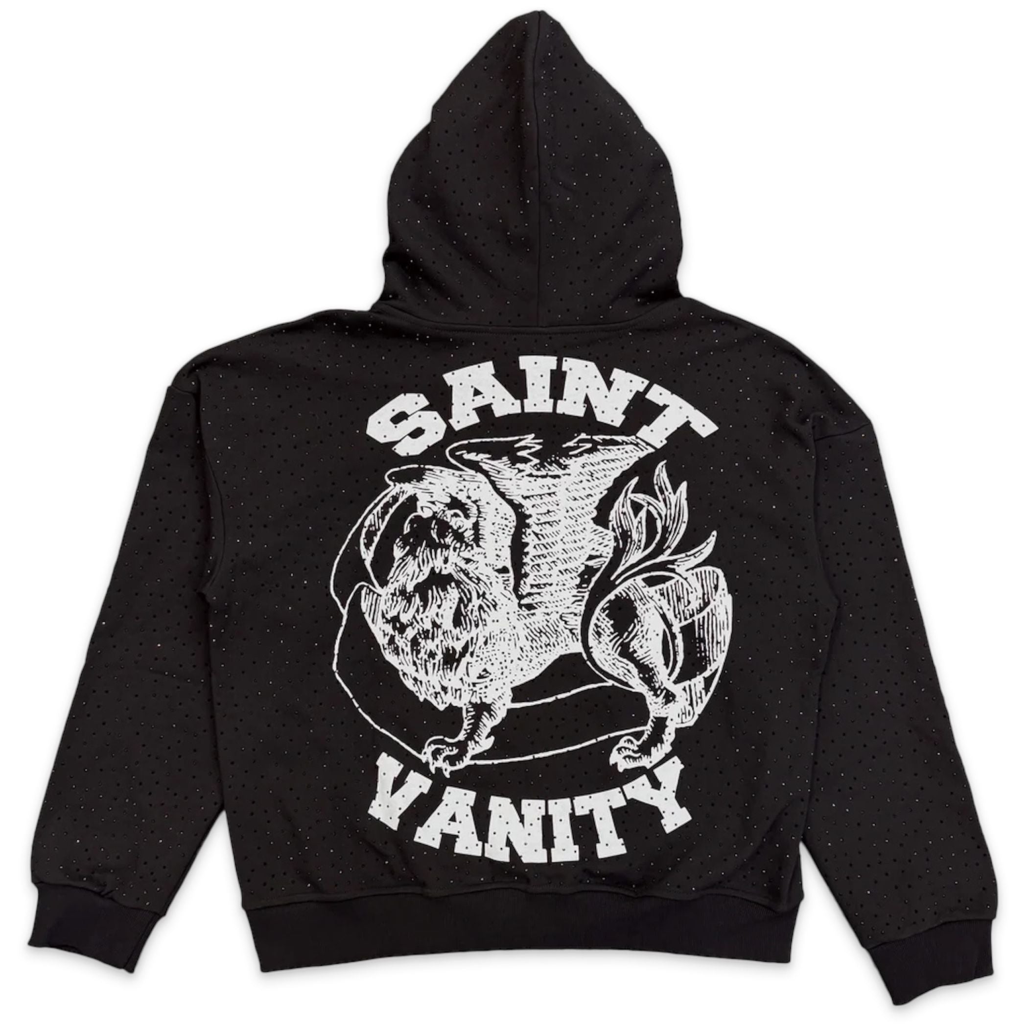 Saint Vanity VVS Zip Up Hoodie (Black)