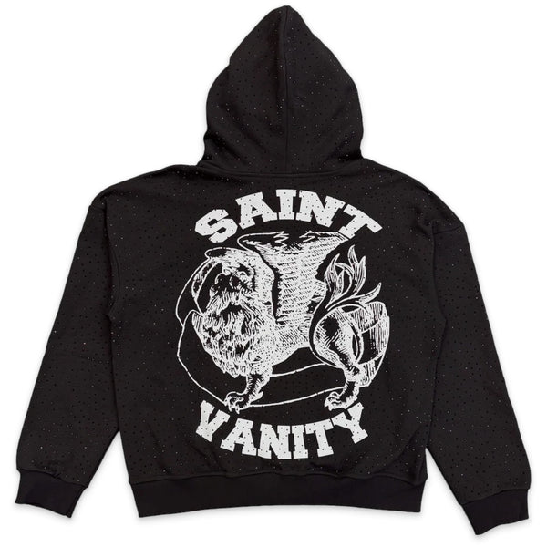Saint Vanity VVS Zip Up Hoodie (Black)