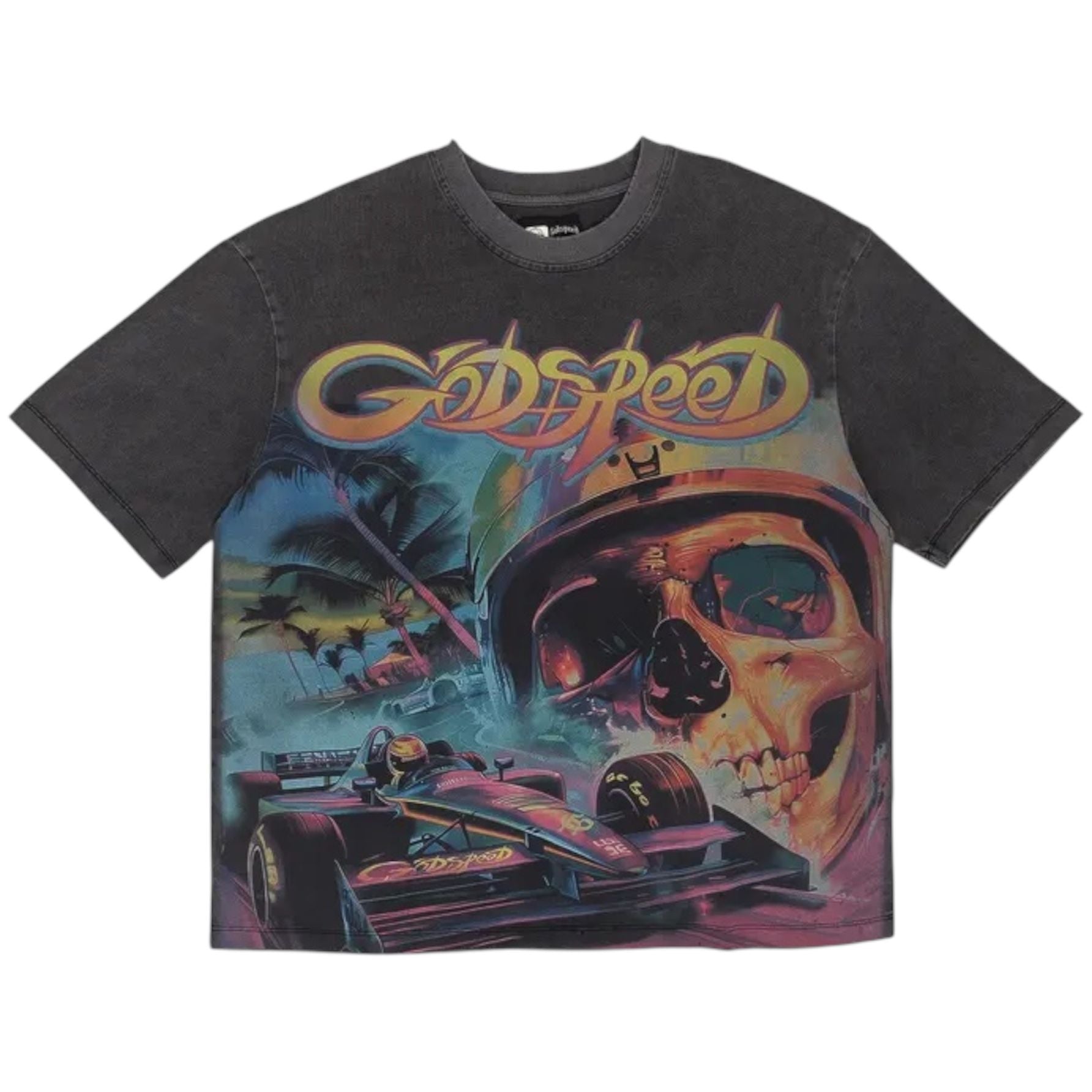 Godspeed F1 Dreams Tee (Grey Wash)
