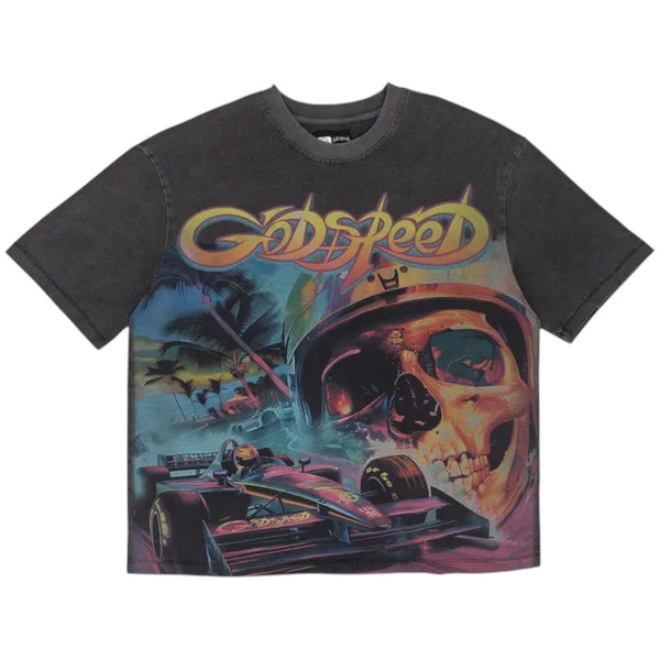 Godspeed F1 Dreams Tee (Grey Wash)