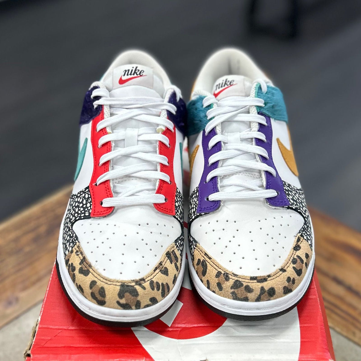 Nike Dunk Low Safari Mix (Women's) - Preowned
