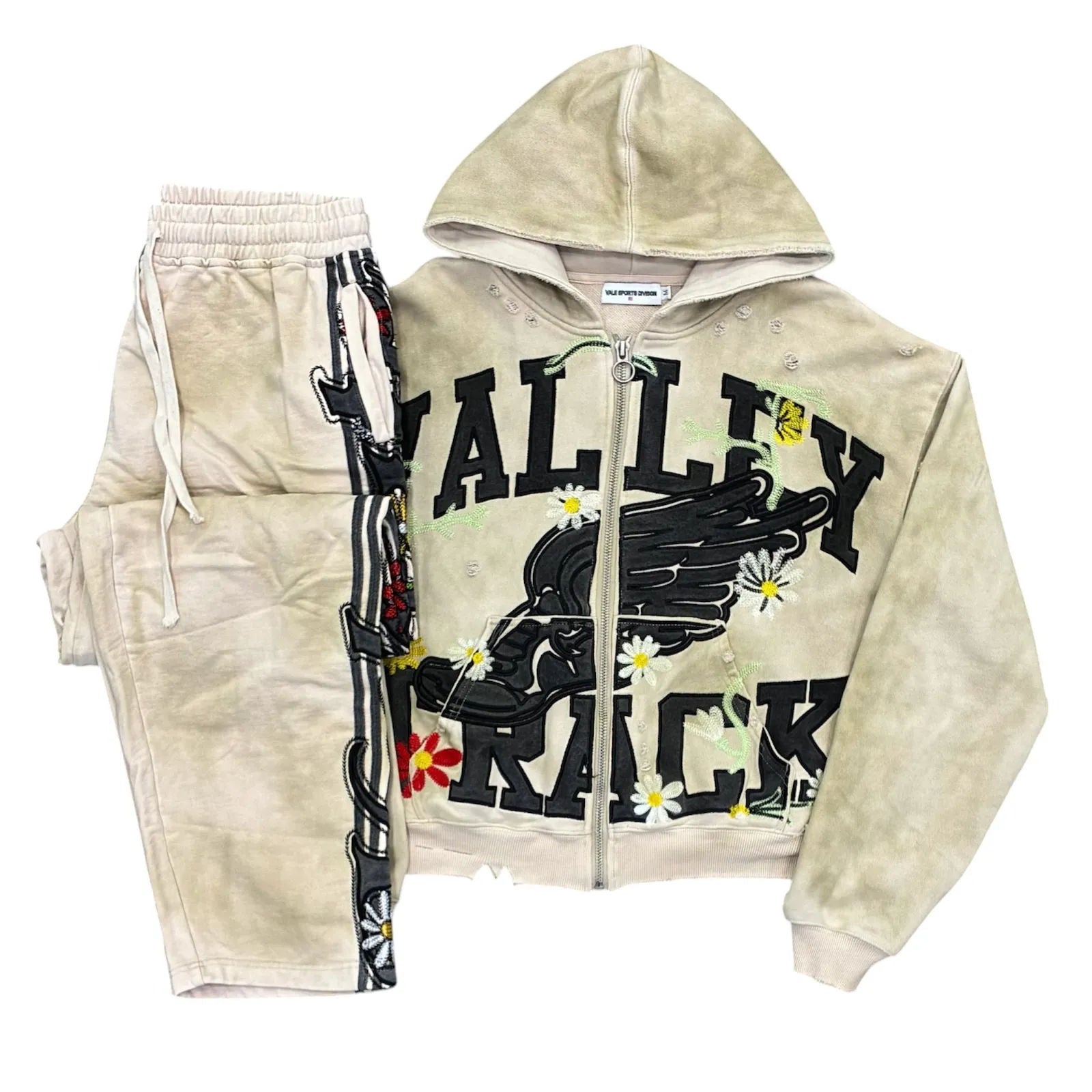 Vale Forever Garden Sweatsuit (Bone) - Preowned