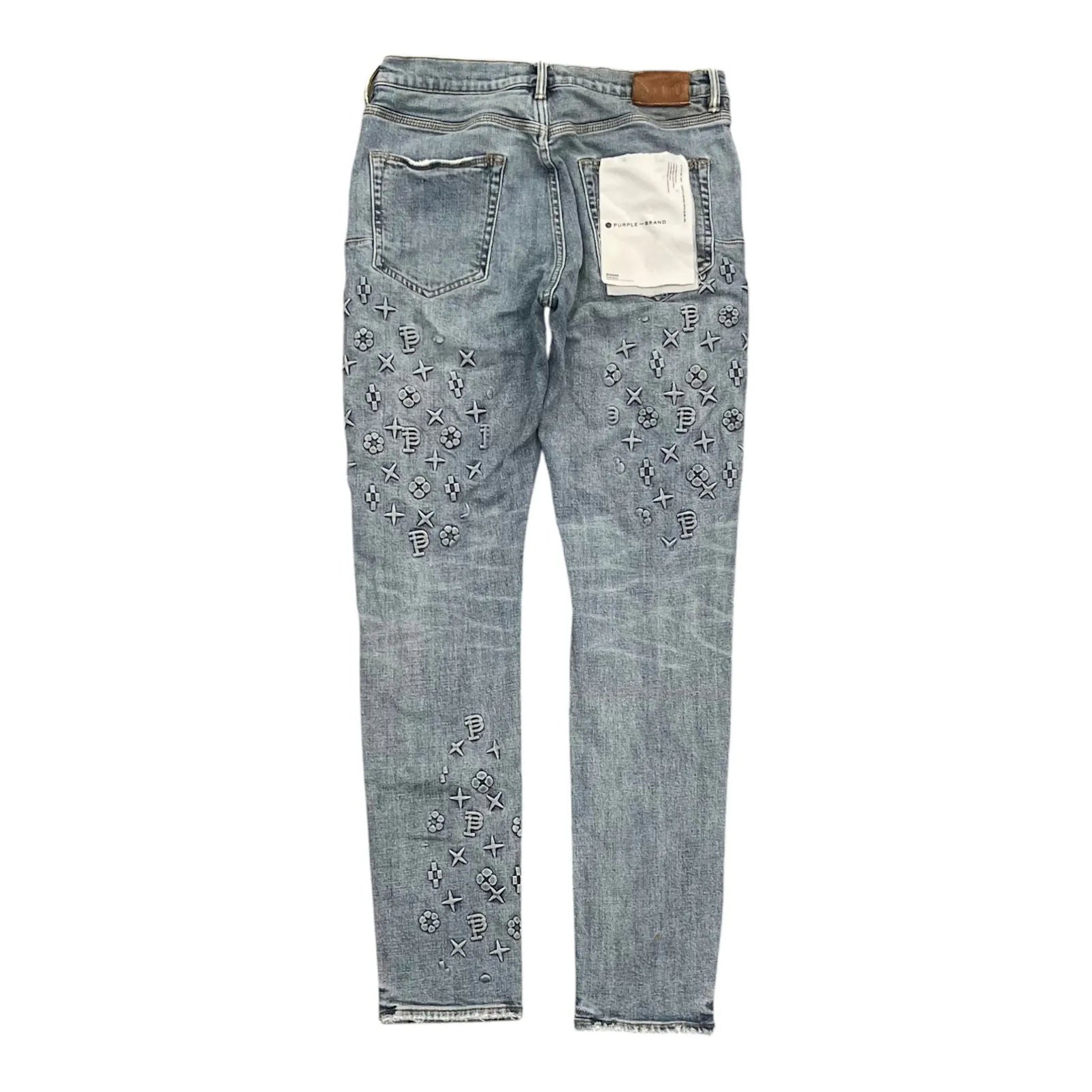 Purple Brand P.001 Embossed Denim (Indigo) - Preowned