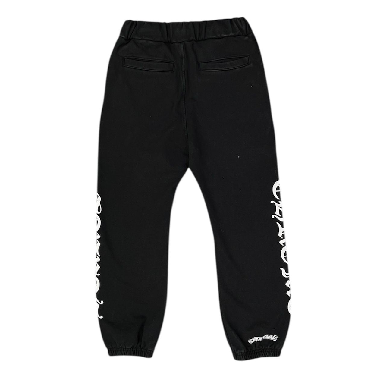 Chrome Hearts Horse Shoe Logo Sweatpants Black - Preowned