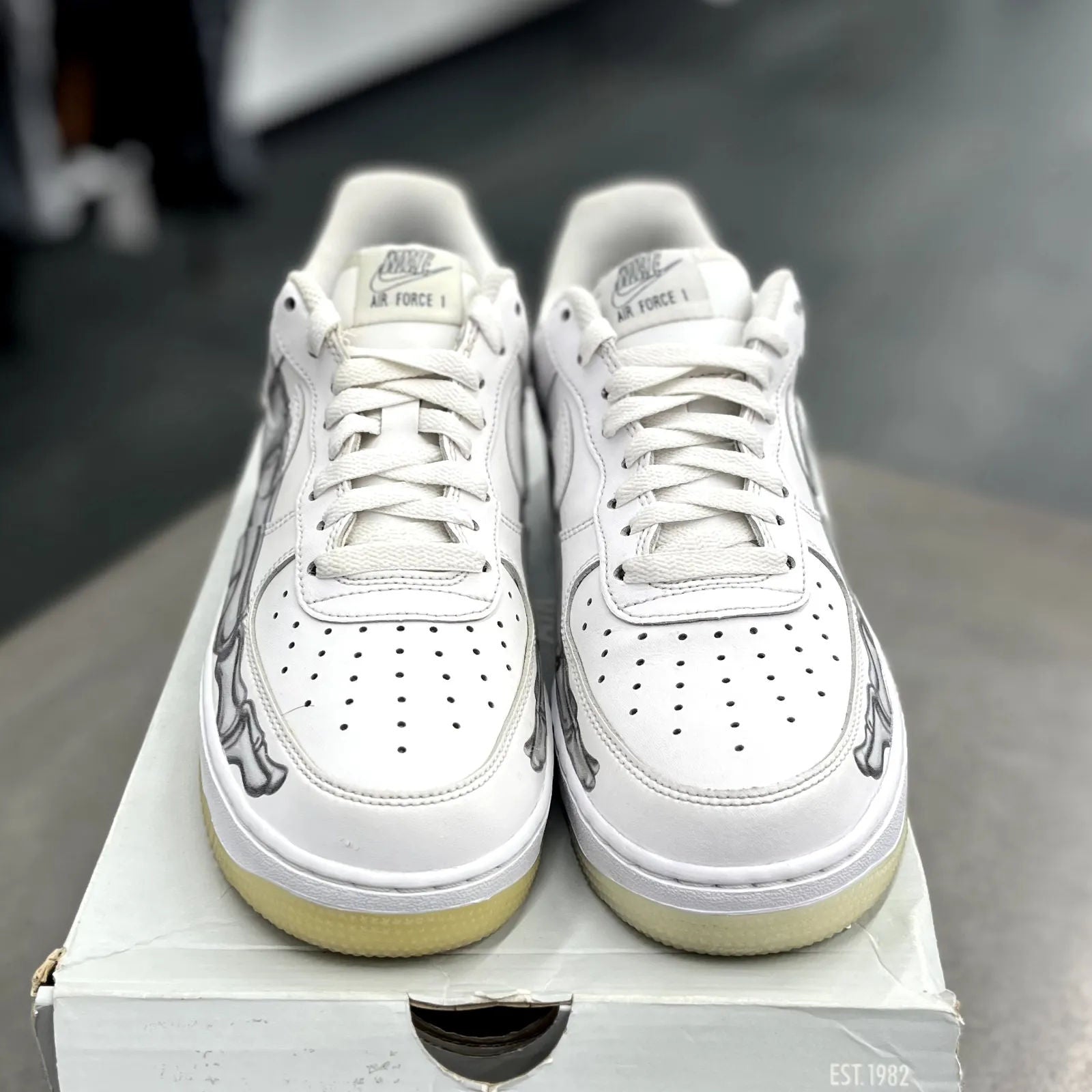 Nike Air Force 1 Low Skeleton Halloween (2018) - Preowned