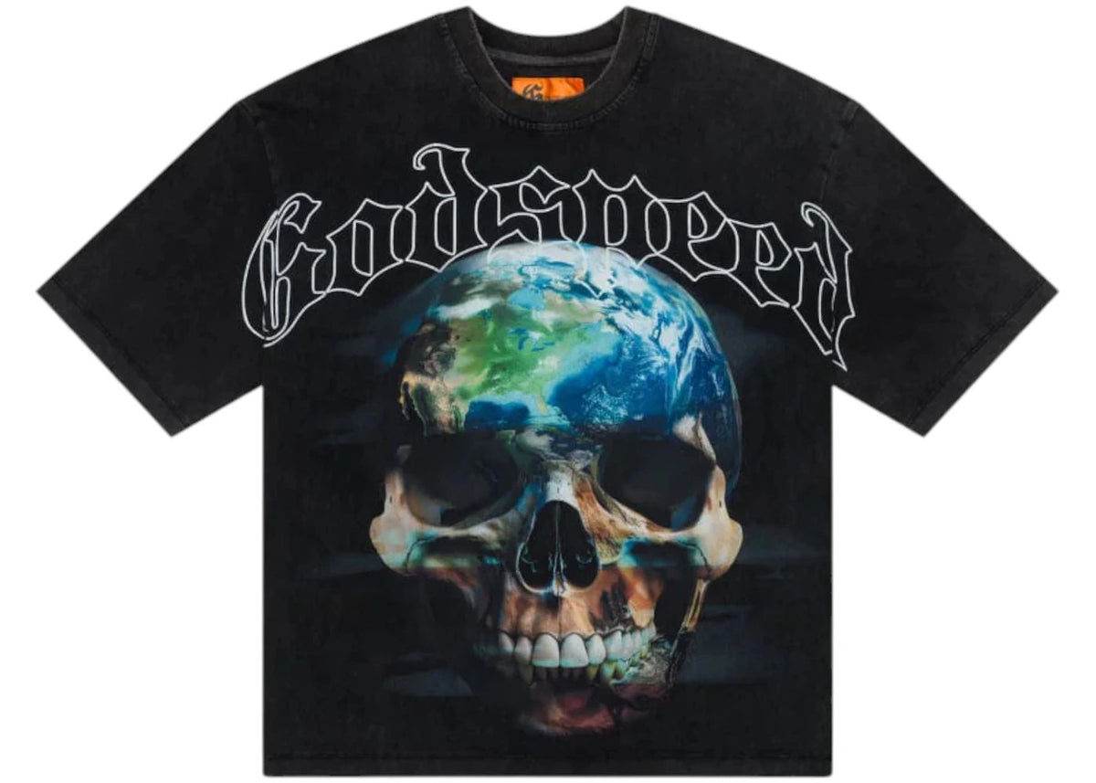 Godspeed Sklobe Tee Black Wash - Preowned