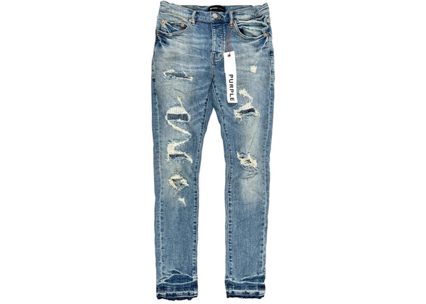 Purple Brand Light Indigo Vintage Jeans Light Blue - Preowned