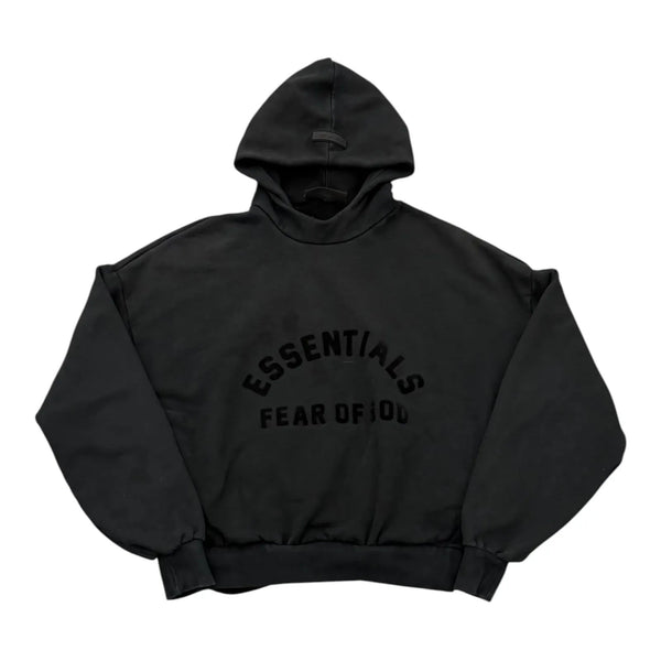 Fear of God EssentialsNylon Fleece Hoodie Black/ Black - Preowned