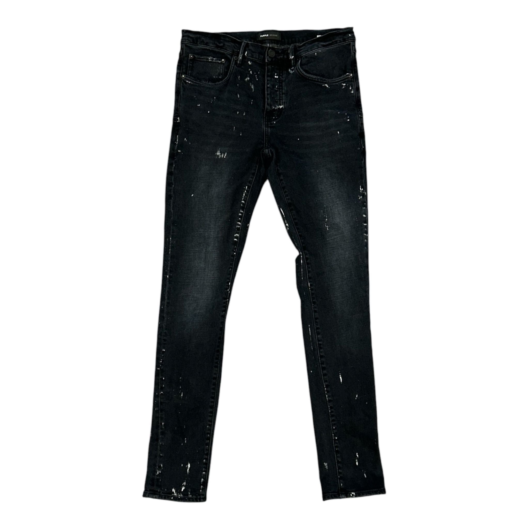 Purple Brand P.001 Black Paint Splatter  - Preowned