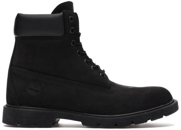 Timberland 6" Basic Boot Black Nubuck - Preowned
