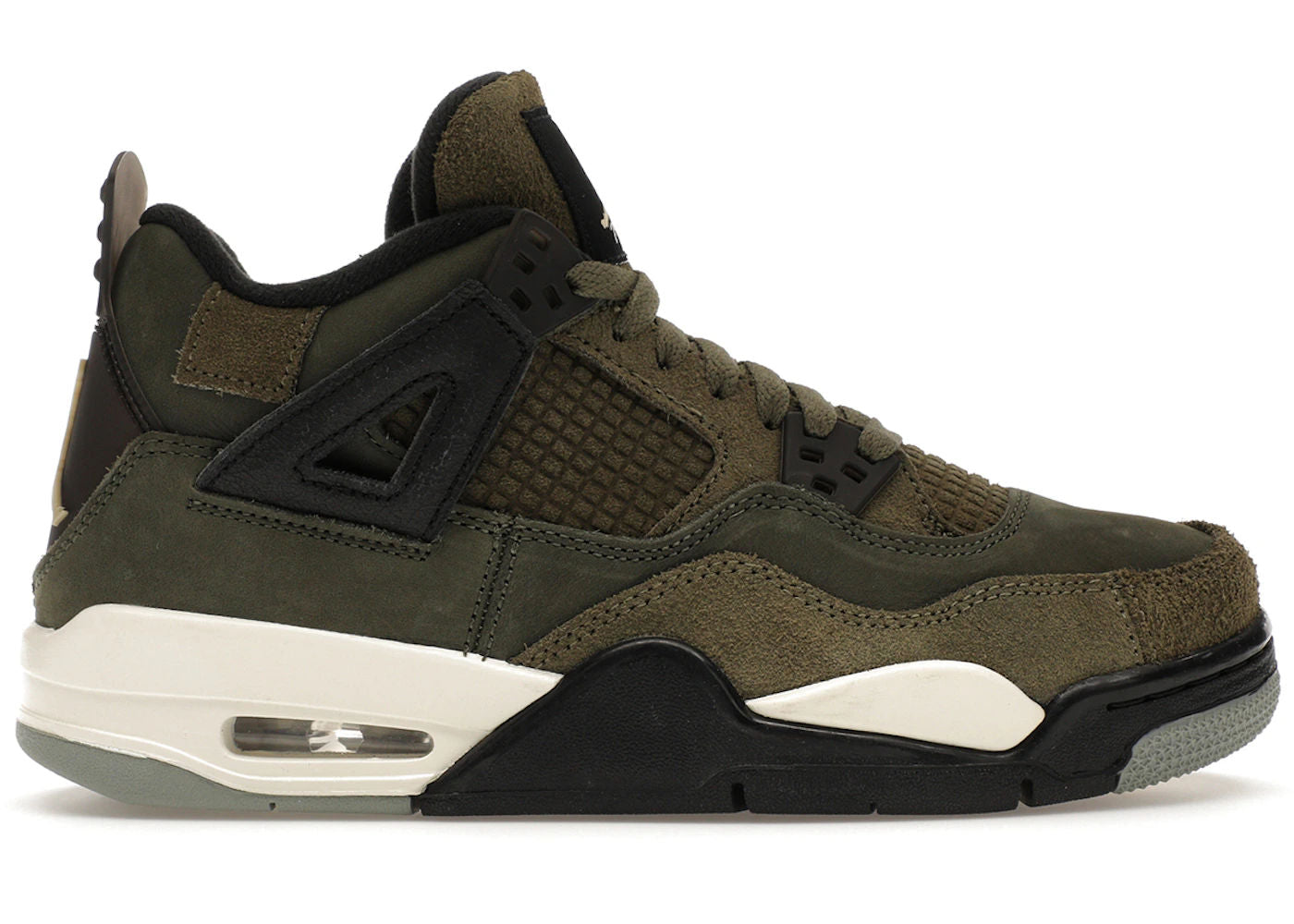 Jordan 4 Retro SE Craft Medium Olive (GS) - Preowned