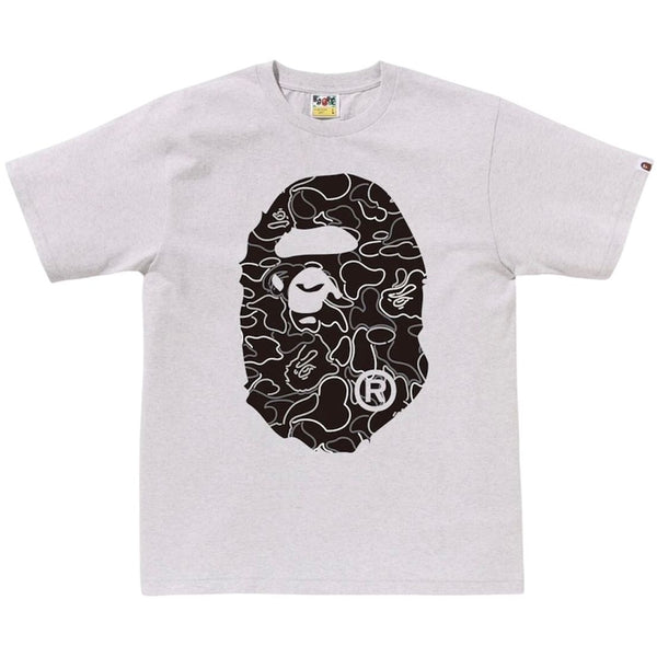 Bape Neon Camo Big Ape Tee (Gray)