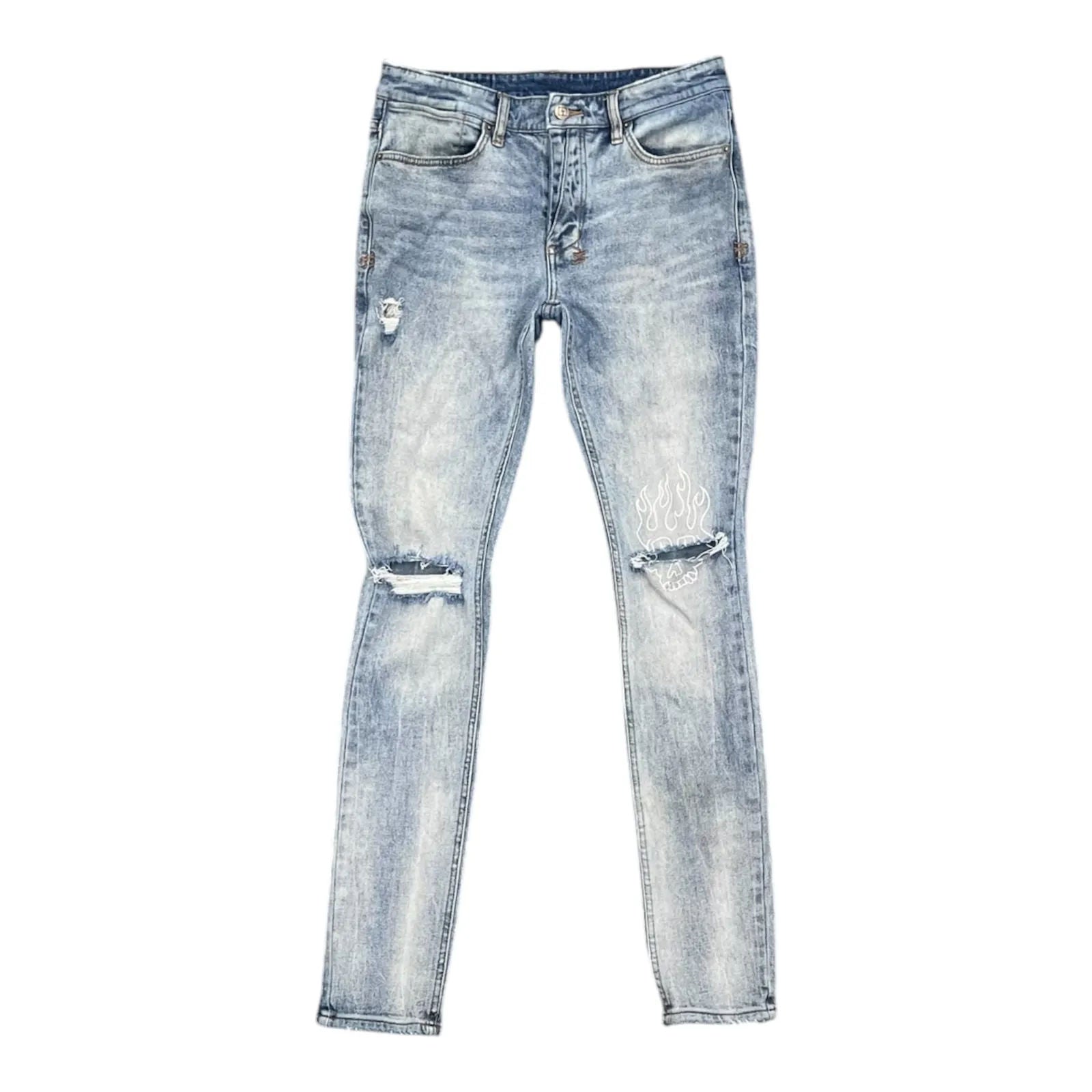 Ksubi Van Winkle Stairway Jean (Light Indigo) - Preowned
