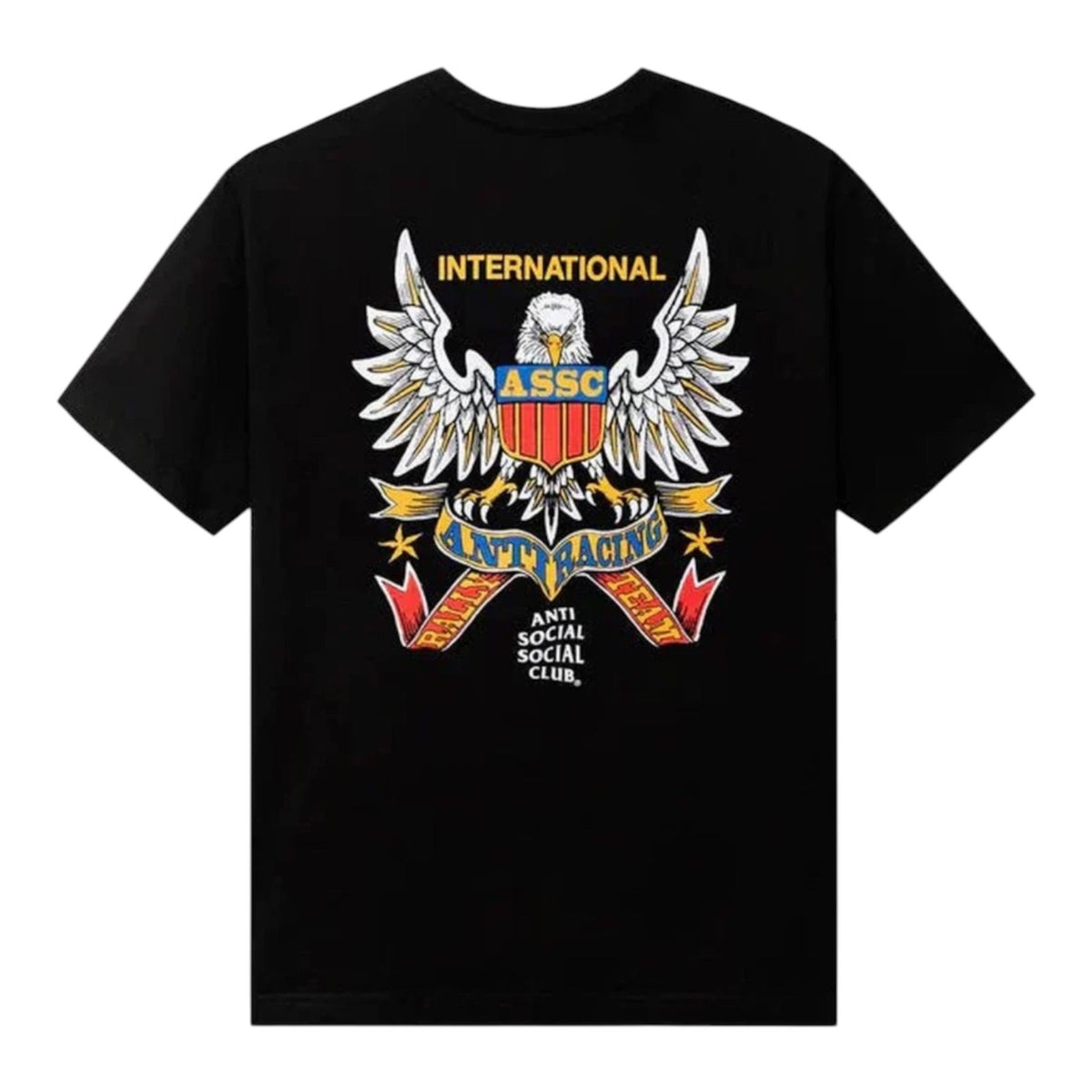 Anti Social Social Club Overanxious Tee Black
