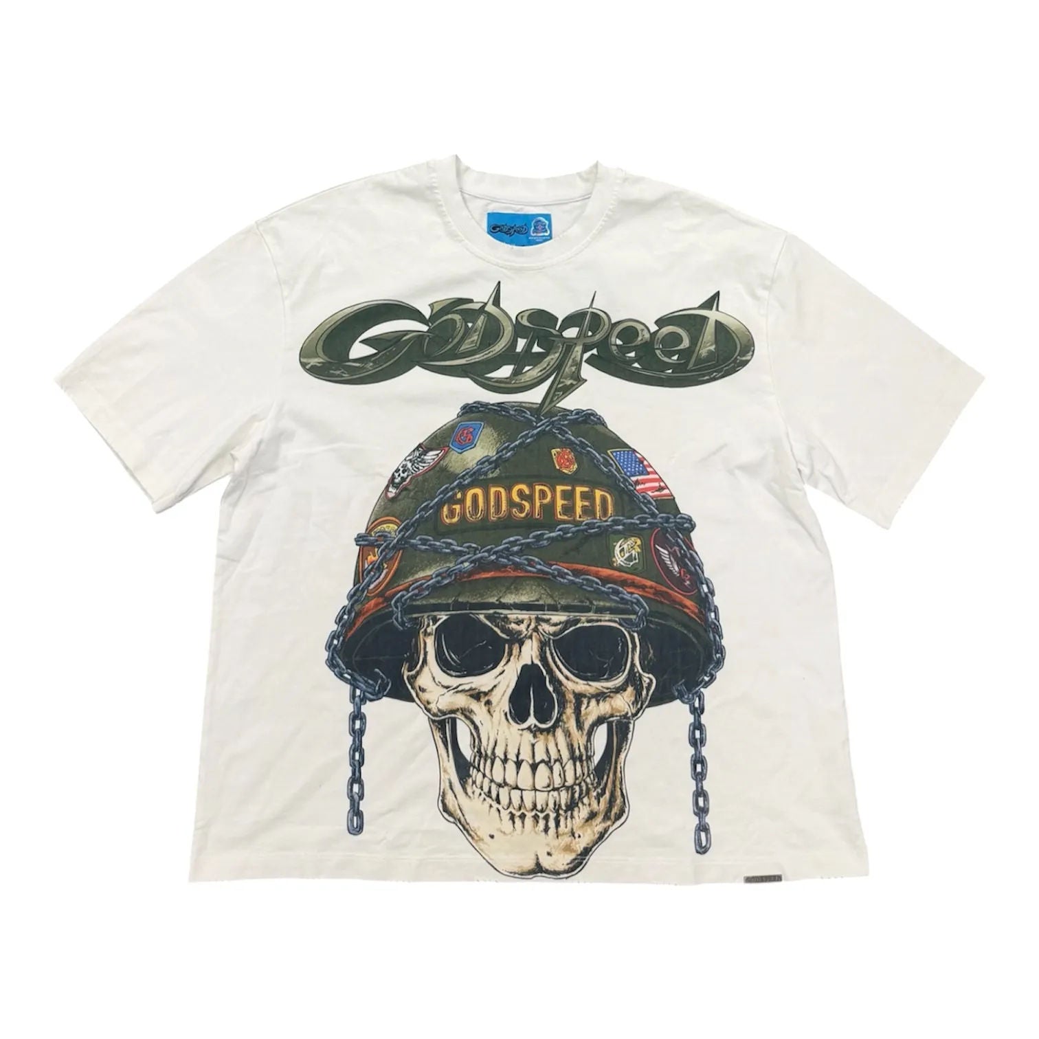 Godspeed Badges of Honor Tee (White)