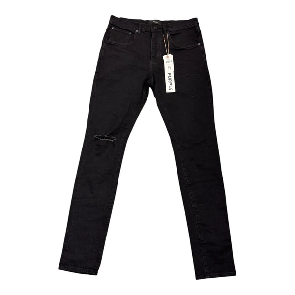 Purple Brand Rinse Knee Slit (Black) - Preowned