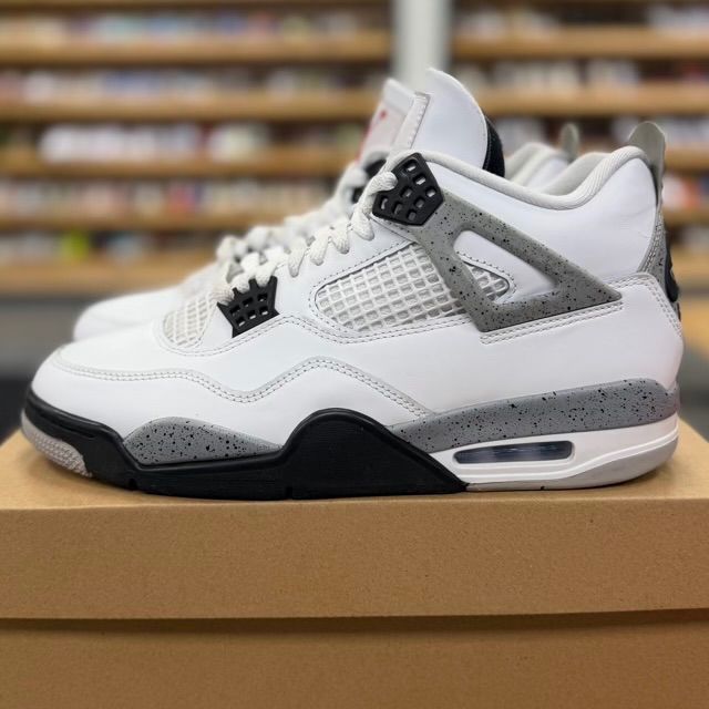 Jordan 4 Retro White Cement (2025) - Preowned