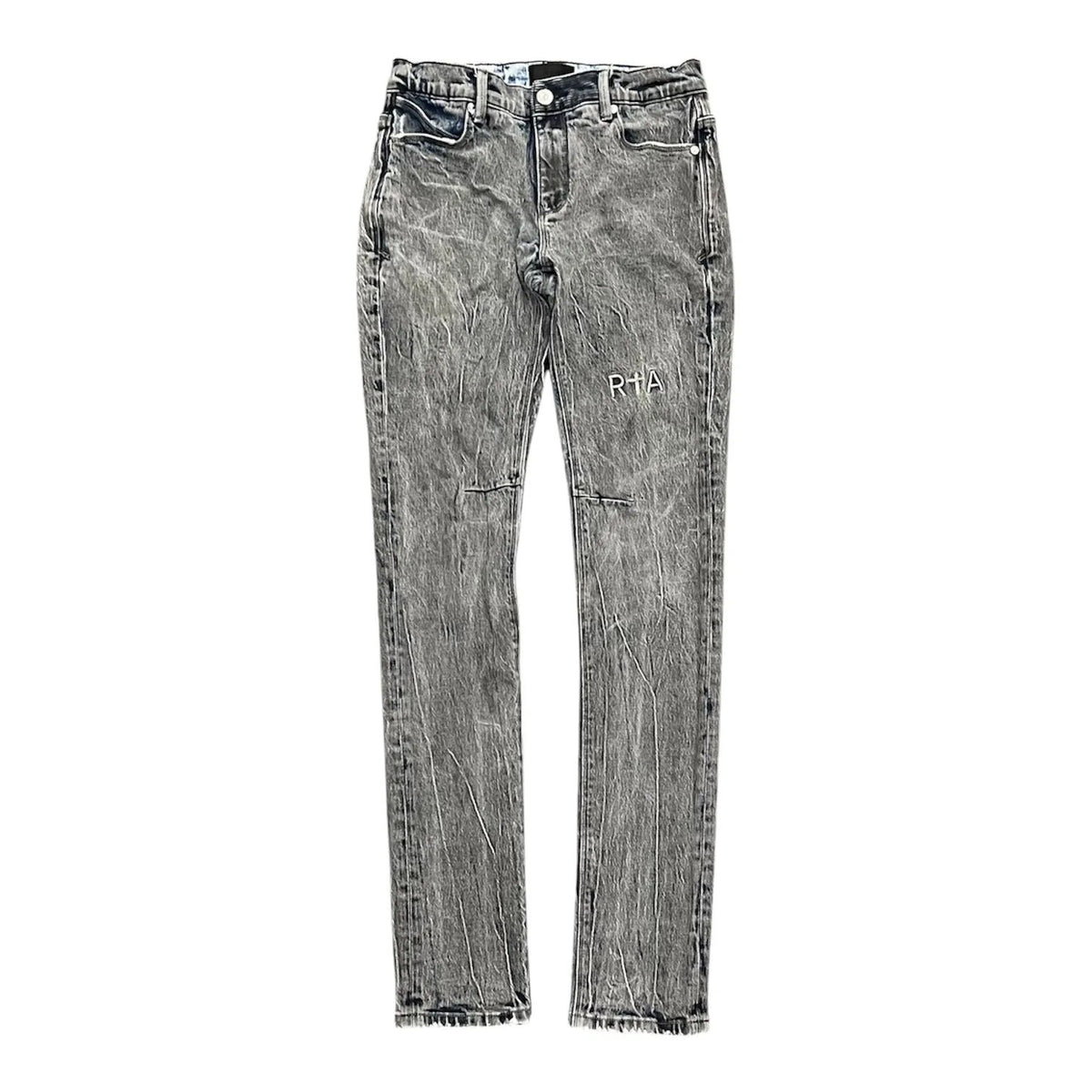 RTA CLayton SKinny Jean Grey Acid Wash - Preowned