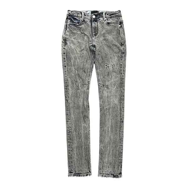 RTA CLayton SKinny Jean Grey Acid Wash - Preowned