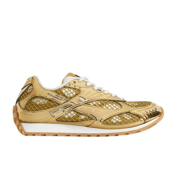 Bottega Veneta Orbit Gold White